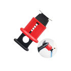 Industrial Safety MCB Safety Lock PA Material For Multi Pole Circuit Breaker